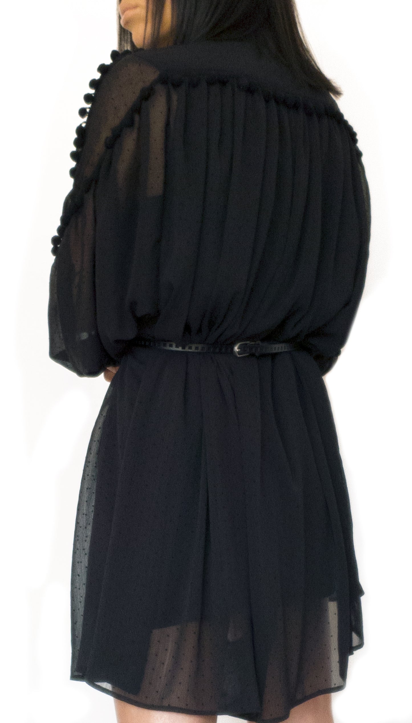Red Chiffon Jumpsuit